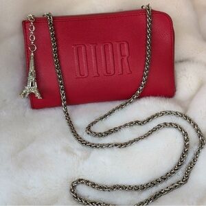 SOLD❤️Authentic Dior VIP cosmetic pouch/crossbody
